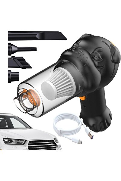 OEM Aspirator Auto 4 in 1 Portabil fara Fir, Flippy, 120W, Autonomie 1-3 h, 2...