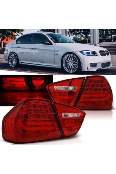 X POWER TUNİNG BMW E90 2005-2008 3.SERİ LCİ DİZAYN LEDLİ ARKA STOP LAMBASI