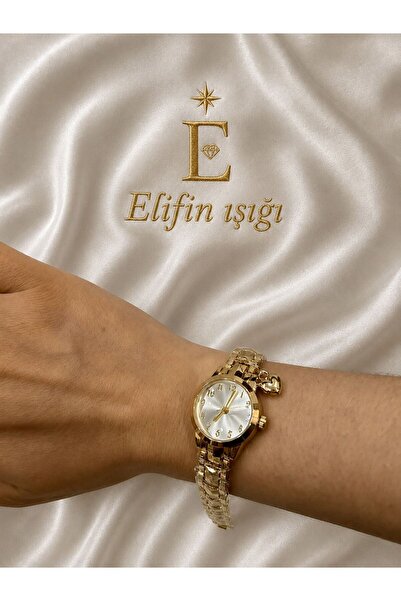 Elifin ışığı ✨ Gold Charm Kadın Saat
