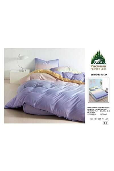 Pucioasa Fashion Casa Lenjerie de Pat Finet Soft Touch cu Elastic – 4 Piese
