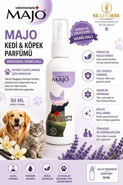 Majo Wagging Vanilyalı Kedi & Köpek Parfümü 50 ML