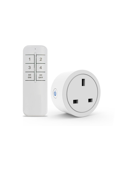 Choice3 1Socket 1Remote Smart Bluetooth Socket with Local Control UK Plug RF2...