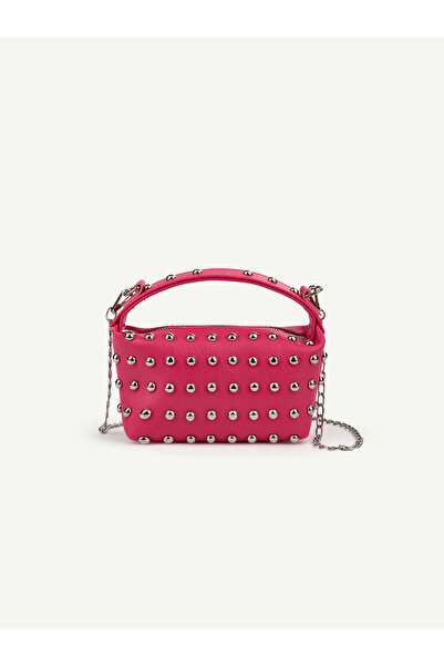 Rivina Rock Women's Chich Mini Size Staple Detailed Handbag and Shoulder Bag