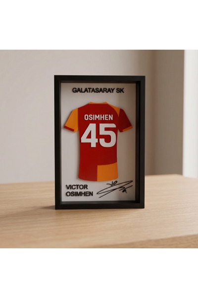 Riva Self Victor Osimhen 3D Parçalı Forma Tasarımlı Koleksiyon Çerçevesi - Sa...