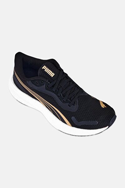 Puma حذاء الجري للأطفال الأولاد Pounce Lite برباط، أسود