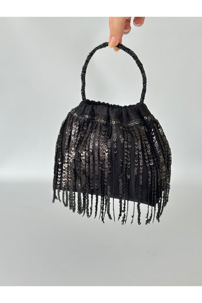 posst bag Sequined Portfolio Evening Dress Clutch Bag