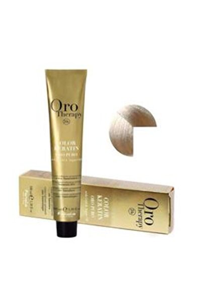 Fanola Vopsea Demi-permanenta Oro Therapy Color Keratin 10.0EXTRA Blond Plati...