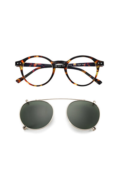 Choice4 ZENOTTIC 03DEMI 04 Clip ZENOTTIC Retro Style Clip on Sunglasses for M...
