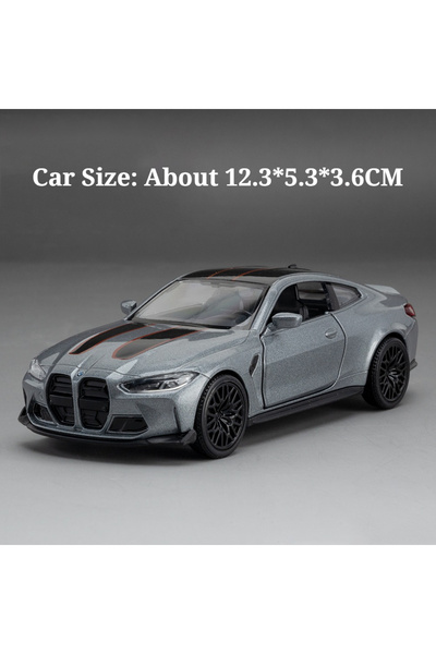Choice3 نموذج سيارة CH554069 رمادية بمقياس 1:36 لسيارة M4 CSL M3 موديل 1987، ...