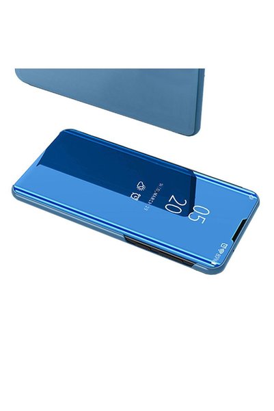 OEM Clear View Cover Samsung Galaxy S21 Plus Μπλέ