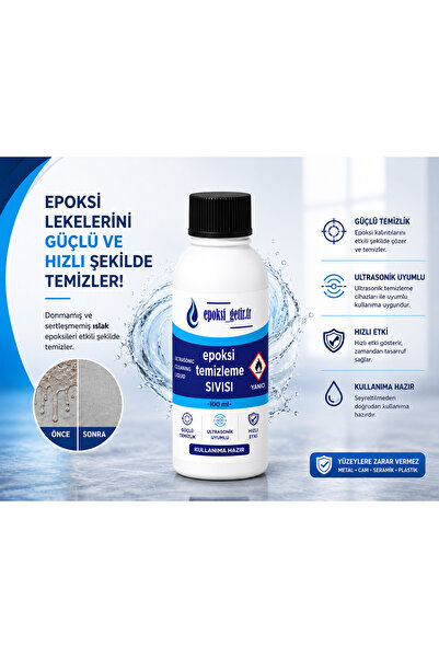 Epoksi temizleme sıvısı
