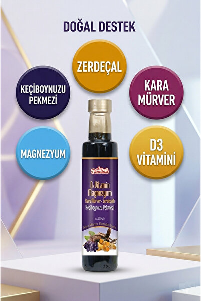 Arı damlası Çocuklar İçin Doğal Destek Seti Arı Sütü Propolis D3 Vitamin Magn...