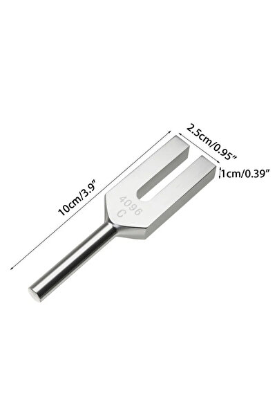 Choice 1PCS Crystal 4096HZ Medical Tuning Fork High-frequency Energy Aluminum...