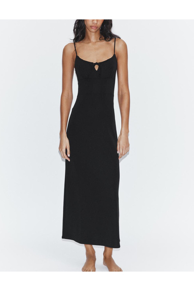 Evendi Long dress, Black