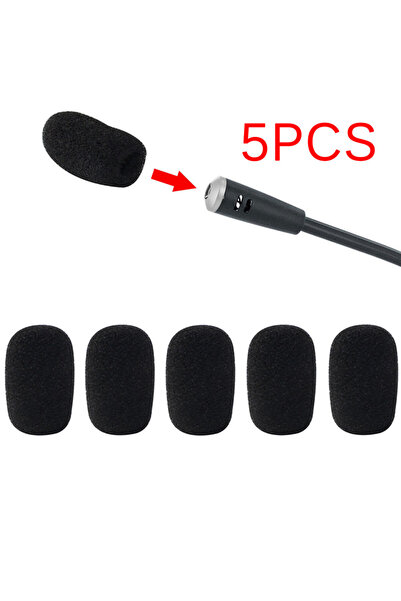 Choice 5pcs 5PCS Mic Microphone Windscreen Soft Foam Pad Mic Cover Holder Spo...