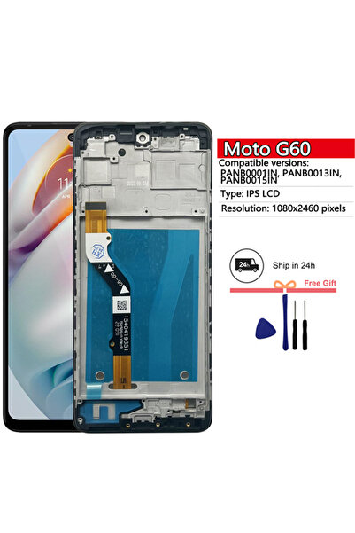 Choice3 شاشة عرض جديدة G60 مع إطار لهواتف موتو G10 G20 G30 G50 G60 G60S G100،...