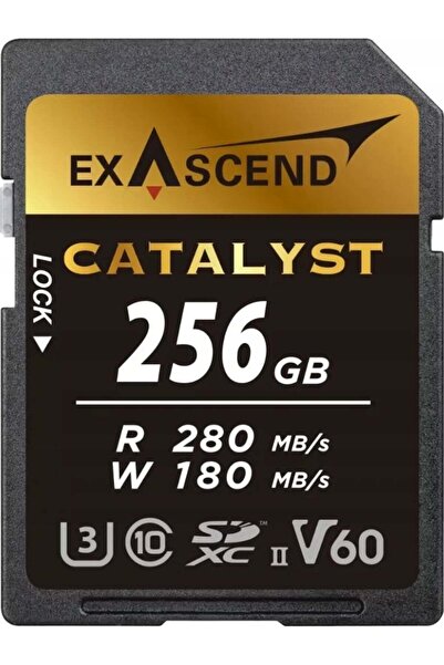 exascend Card Catalyst UHS-II V60 Memory Card 256GB