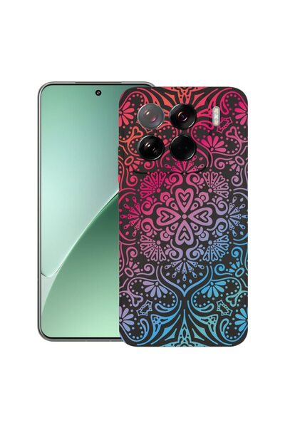 bestcase ¬Æ Husa pentru Xiaomi 15 Pro, Premium Slim Silicon 1.2MM, Mandala Co...