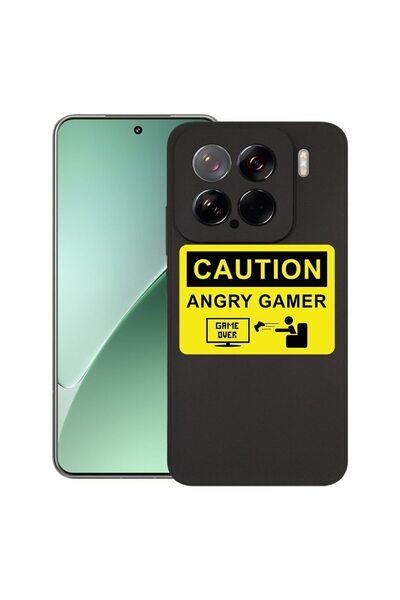 bestcase ¬Æ Husa pentru Xiaomi 15, Angry Gamer, Slim Silicon 0.8MM, Antisoc, ...
