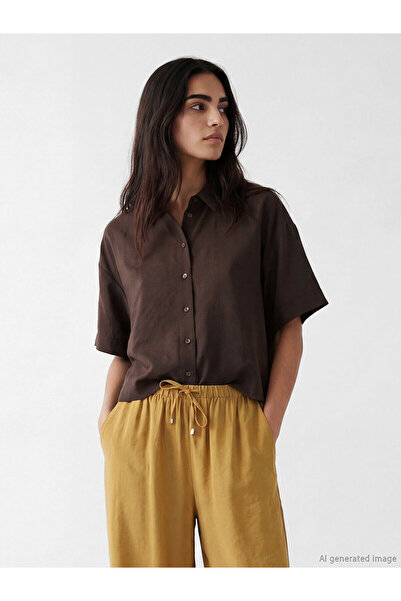 LC Waikiki Nevavm Modal Blended Women's Shirt with a Difference