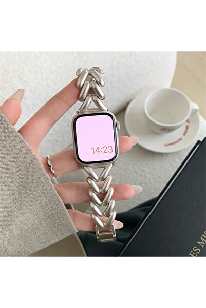 Choice8 حزام معدني فاخر من ستارلايت مقاس 38 40 41 42 ملم (S10 11) لساعات اليد...