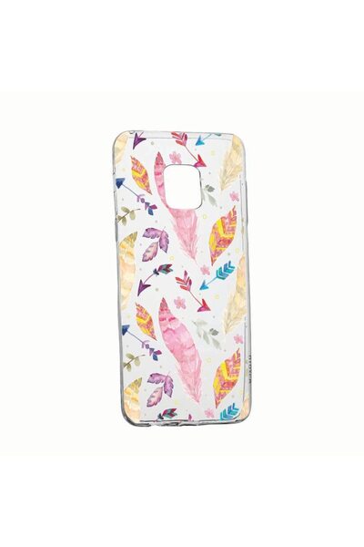 bestcase Husa Silicon Compatibila cu Xiaomi Poco X3 (NFC) / Poco X3, Feathers...