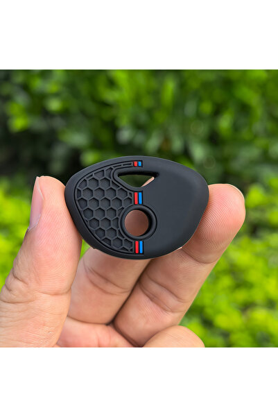 Choice Black Silicone Motorcycle Key Cover Case Shell Keys Protection Keychai...