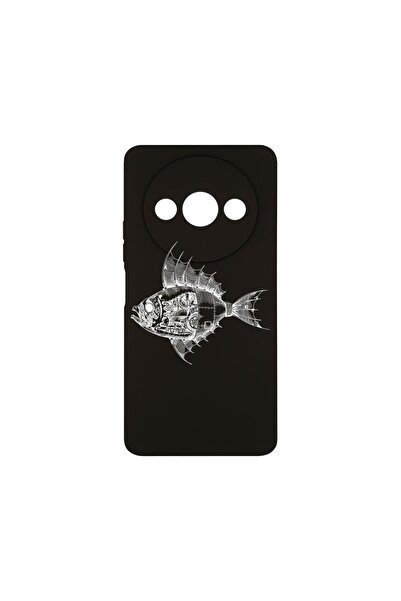 bestcase Λεπτή Θήκη Σιλικόνης 0.8MM, Συμβατή με Xiaomi Redmi A3, Σχέδιο Ψάρι,...