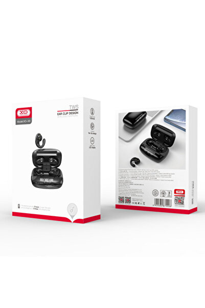 Xo Ακουστικά Bluetooth Handsfree X 9 Ενδοωτικά με Θήκη Φόρτισης Μαύρα