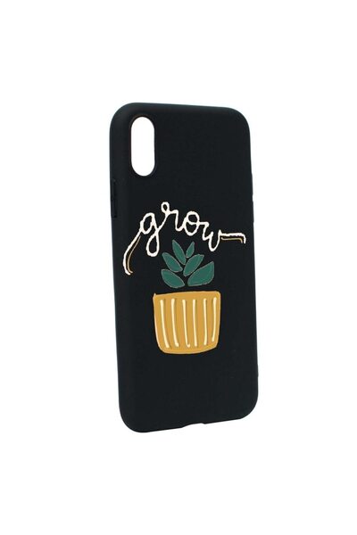 bestcase Husa cu mesaj Grow, pentru Xiaomi Redmi 9A, rezistenta la uzura, ant...
