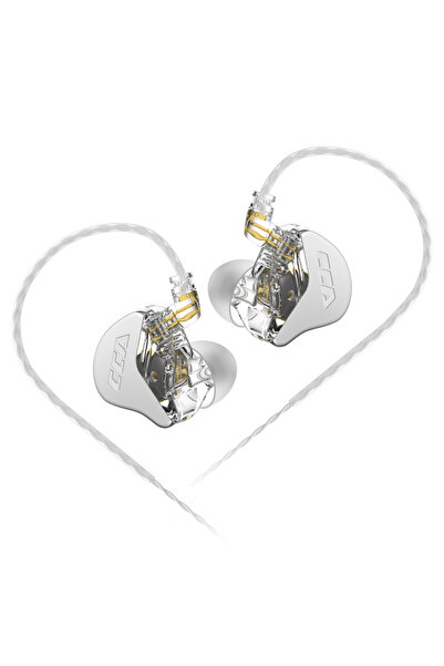 Choice3 CRA Silver CCA CRA Wired Headset Hanging In Ear HiFi Earbuds Monitor ...