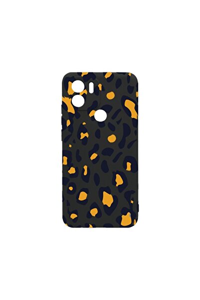 bestcase Тънък силиконов калъф 0.8ММ, съвместим с Xiaomi Redmi A1 Plus, с лео...