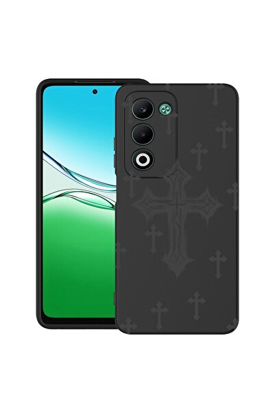bestcase Θήκη για Xiaomi Redmi 15 5G (169 χιλιοστά) με Σχέδιο Σταυρό, TPU Ματ...