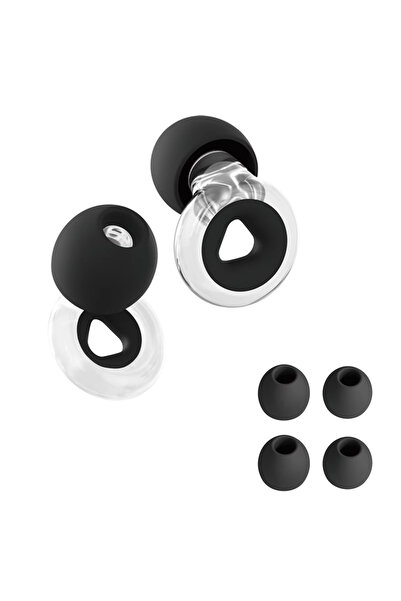 choice2 Transparent Silicone Earplugs for Swimming Sleep Noise Cancel Noise R...