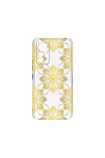 bestcase Clear Silicone Case 2MM, Compatible with Xiaomi 13 Lite, Gold, Shock...