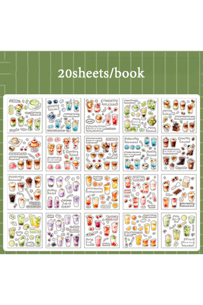 Choice3 S30681-1 Mr. Paper 20 قطعة كتاب ملصقات بيت أوف لايت - مستلزمات دفتر ي...