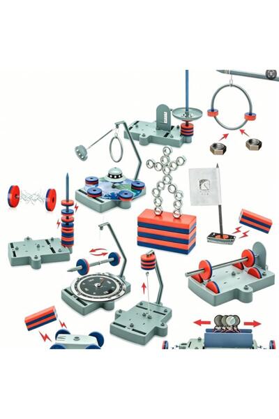 Choice SD-551-TH Magnetic Science Experiment Kit for Kids, Magic STEM DIY Han...