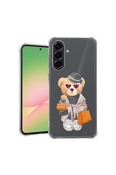 bestcase Husă pentru Samsung Galaxy S25, Antișoc 1.5MM, Teddy Bear Shopping, ...
