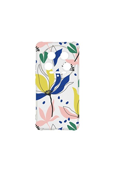 bestcase ¬Æ Husa Anti Shock 1.5MM, Compatibila Cu Xiaomi 14 Ultra, Flowers Pa...