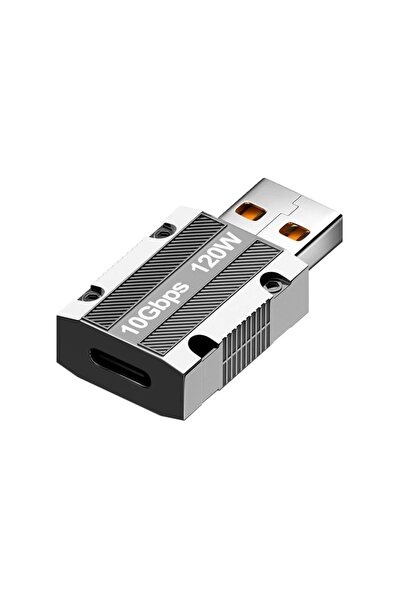 Choice محول USB إلى Type-C بقوة 120 واط من سبيكة الزنك، محول USB 3.0 إلى USB-...