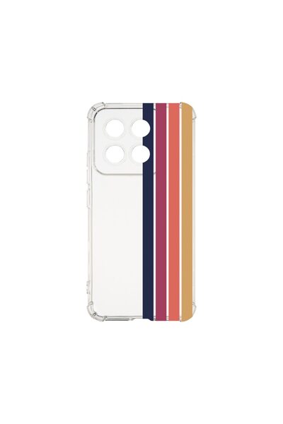 bestcase Husa pentru Xiaomi 14T Pro, BestCase¬Æ Anti Shock 1.5MM, Retro Lines...