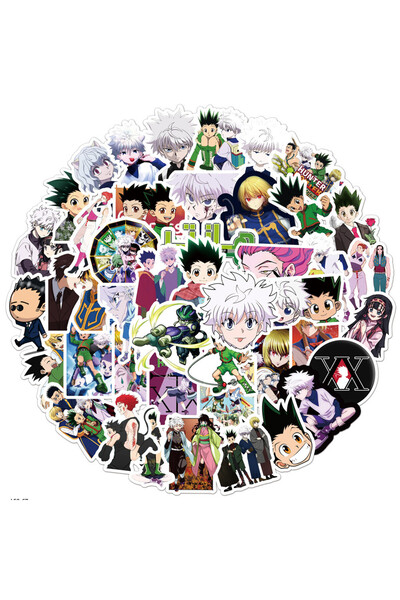 Choice 50pcs 50Pcs Hunter X Hunter Anime Stickers Waterproof DIY Laptop Skate...
