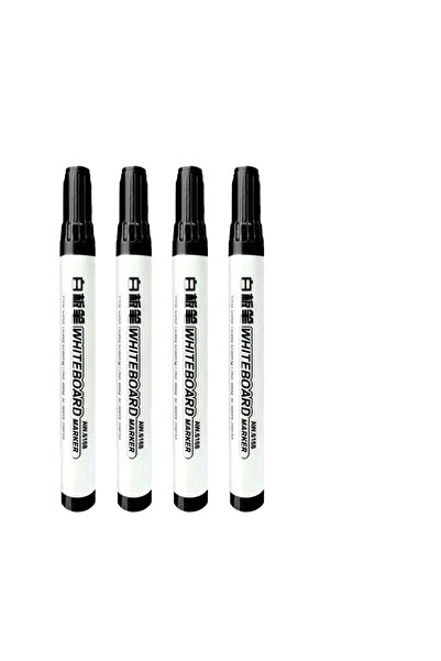 choice2 4 black 4/8Pcs Black Erasable Whiteboard Pen, Red Blue Easy to Wipe L...