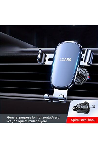 Choice1 حامل هاتف للسيارة F4 2 Lcars، مشبك جاذبية لفتحة تهوية السيارة بخطاف ح...