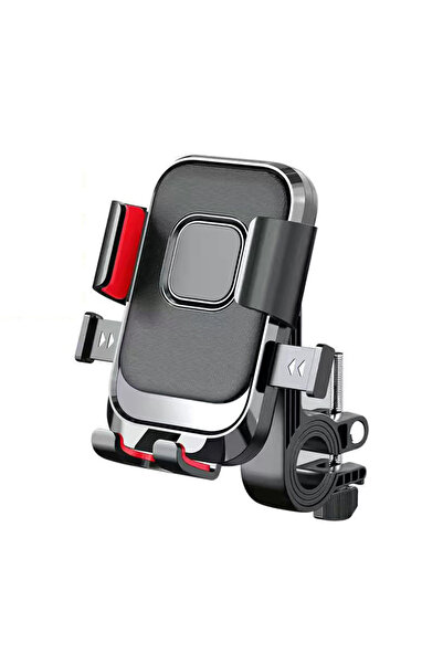 Choice1 Handlebar Red 360 Rotatable Motorcycle Phone Mount Navigation Bracket...
