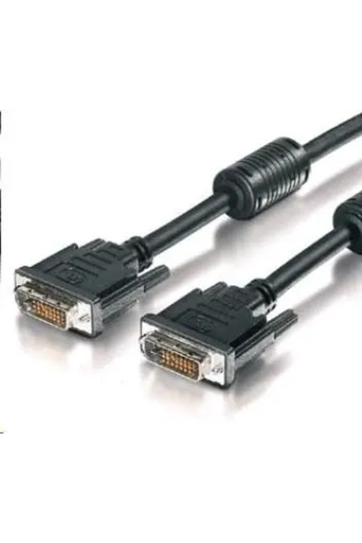 PremiumCord Cablu DVI-D - DVI-D 3m negru (kpdvi2-3)