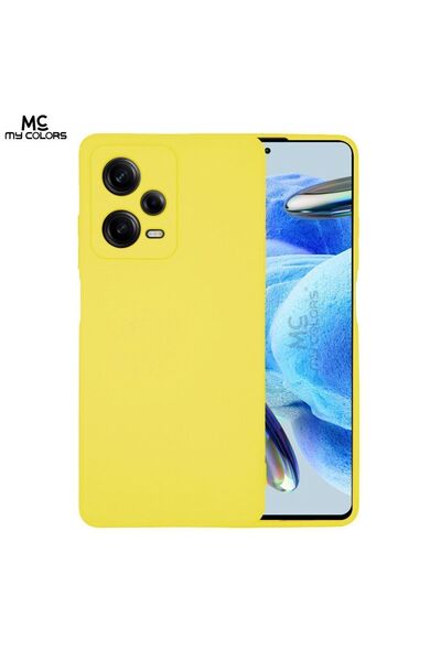Sonique Θήκη Σιλικόνης My Colors Xiaomi Redmi Note 12 Pro 5G Κίτρινο