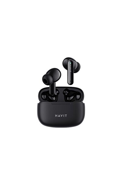 Havit Ακουστικά Bluetooth TW967 με Θήκη Φόρτισης Μαύρο