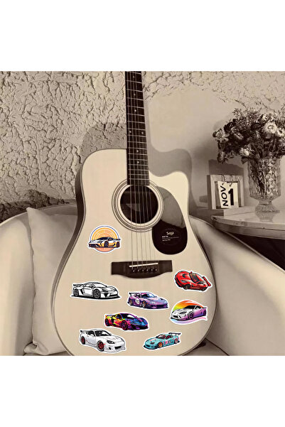 Choice1 50pcs random 50/100 Pcs Retrofit Racing Car Graffiti Stickers Laptop ...