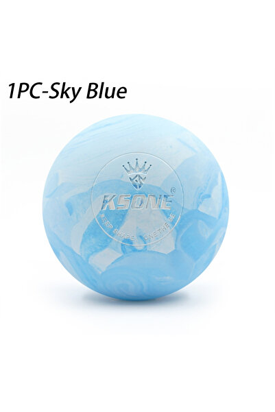 Choice1 Blue 1PCS 6.3cm Massage Ball Fascia Ball Lacrosse Ball Yoga Muscle Re...